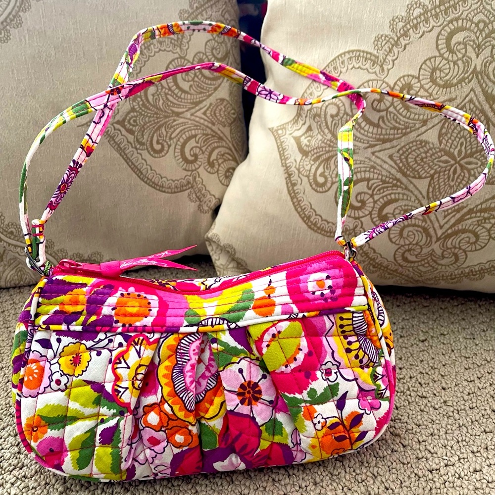 Vera Bradley Frannie Crossbody in Clementine